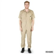 NATURAL UNIFORMS MENS SHORT SLEEVE COVERALLS