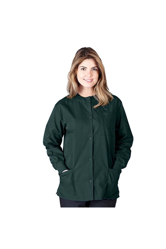 Scrub Jacket, XS-5XL, Womens Scrub Jacket