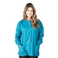 thumbnail image 1 of Natural Uniforms Scrub Jacket, XS-5XL, Womens Scrub Jacket, 1 of 3