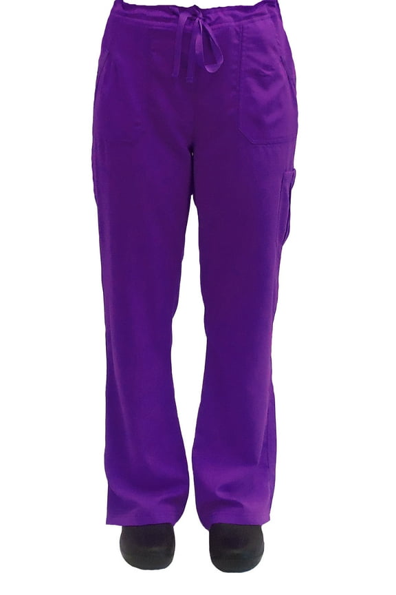 - Scrub Pants Premium Womens cargo Pocket Scrub Pant 9118