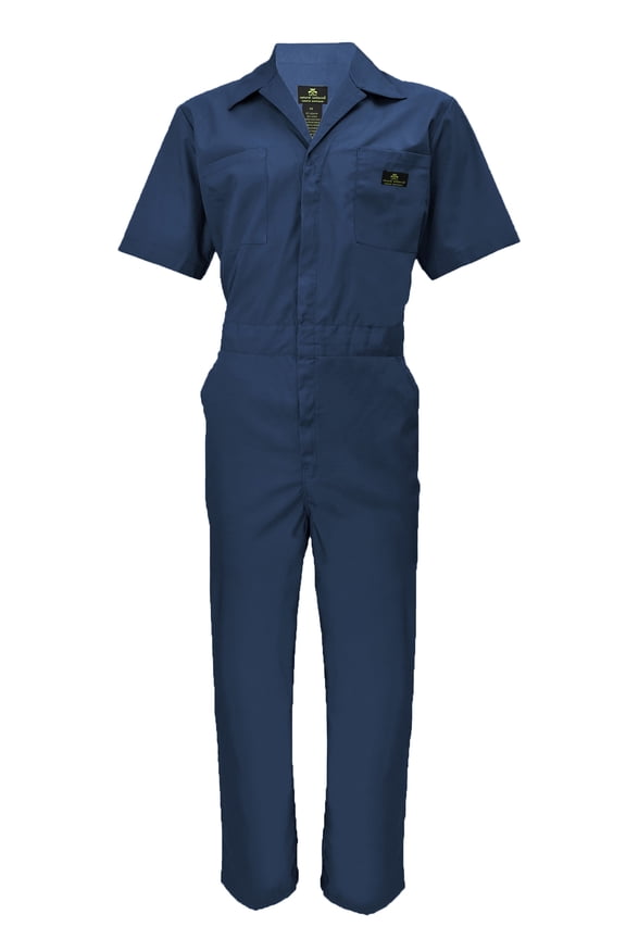 Short Sleeve Coverall 399 ( Navy, XLarge )