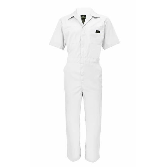 Natural Uniforms Short Sleeve Coverall 399 ( White, Large )
