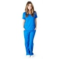 thumbnail image 1 of Natural Uniforms Super Soft Junior fit scrub set 8117 9120, 1 of 3