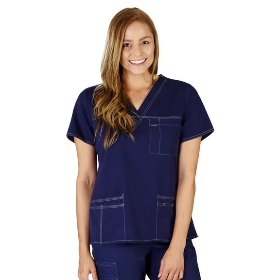 Natural Uniforms Ultra Soft Stretch Junior fit scrub set 8117 9120