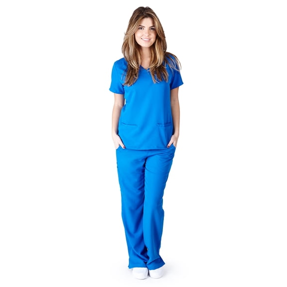 Natural Uniforms Ultra Soft Stretch Junior fit scrub set 8117 9120