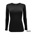 thumbnail image 1 of Natural Uniforms Under Scrub Tee Crew Neck Long Sleeve T-Shirt Underscrub Tee (Black, Medium), 1 of 7
