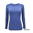 thumbnail image 1 of Natural Uniforms Under Scrub Tee Crew Neck Long Sleeve T-Shirt Underscrub Tee (Ceil Blue, Medium), 1 of 7