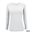 thumbnail image 1 of Natural Uniforms Under Scrub Tee Crew Neck Long Sleeve T-Shirt Underscrub Tee (White, 3X-Large), 1 of 7