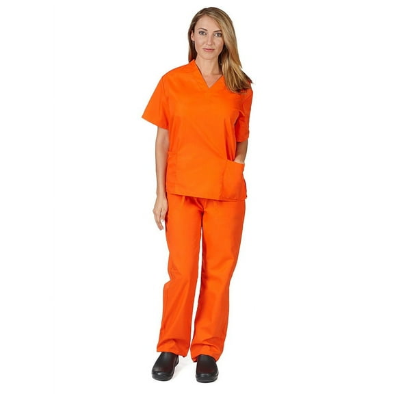 Natural Uniforms Unisex 6 Pocket Scrub Set