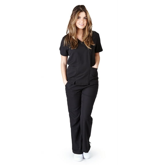 Natural Uniforms Unisex 6 Pocket Scrub Set