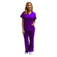 thumbnail image 1 of Natural Uniforms Unisex 6 Pocket Scrub Set, 1 of 1