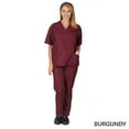 thumbnail image 1 of Natural Uniforms Unisex Solid V-Neck Medical Scrub Set, Style 101, 1 of 2