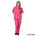 thumbnail image 1 of Natural Uniforms Unisex Solid V-Neck Medical Scrub Set, Style 101, 1 of 2