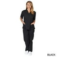 thumbnail image 1 of Natural Uniforms Unisex Solid V-Neck Medical Scrub Set, Style 101, 1 of 2