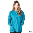 thumbnail image 1 of Natural Uniforms Unisex Three-Pocket Warm Up Scrub Jacket, Style R200, 1 of 2