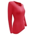 thumbnail image 1 of Natural Uniforms V-Neck Women's Underscrub Tee Long Sleeve T-Shirt, 1 of 3