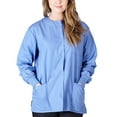 thumbnail image 1 of Natural Uniforms WOMEN'S 3 POCKET SNAP BUTTON WARM UP JACKET - G102, 1 of 3