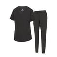 Natural Uniforms Women's Cool Stretch 8 Pocket Jogger Scrub Set with