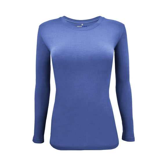 Natural Uniforms Women's Long Sleeve Comfort Stretch Underscrub Tee Shirt (Women's)