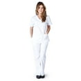 thumbnail image 1 of Natural Uniforms Women's Mock Wrap Tie Back Scrub Set, Style MM001, 1 of 2