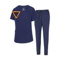 thumbnail image 1 of Natural Uniforms Women's Scrub Set Cool 4-Way Stretch Jogger Medical Scrub Set (True Navy Blue, Large-Petite), 1 of 6