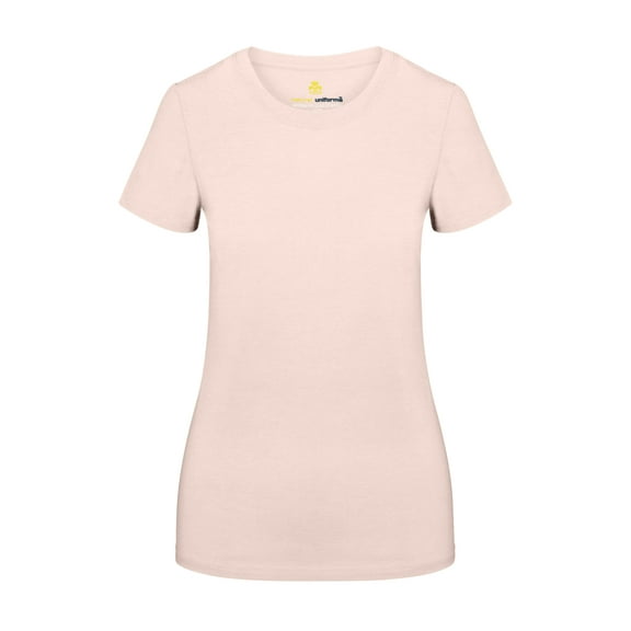 Natural Uniforms Women's Short Sleeve Round-Neck T-Shirt Under Scrub (Nude, Medium)