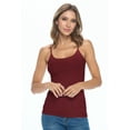 thumbnail image 1 of Natural Uniforms Womens Adjustable Strap camisole tank top, 1 of 4