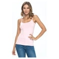thumbnail image 1 of Natural Uniforms Womens Adjustable Strap camisole tank top, 1 of 4