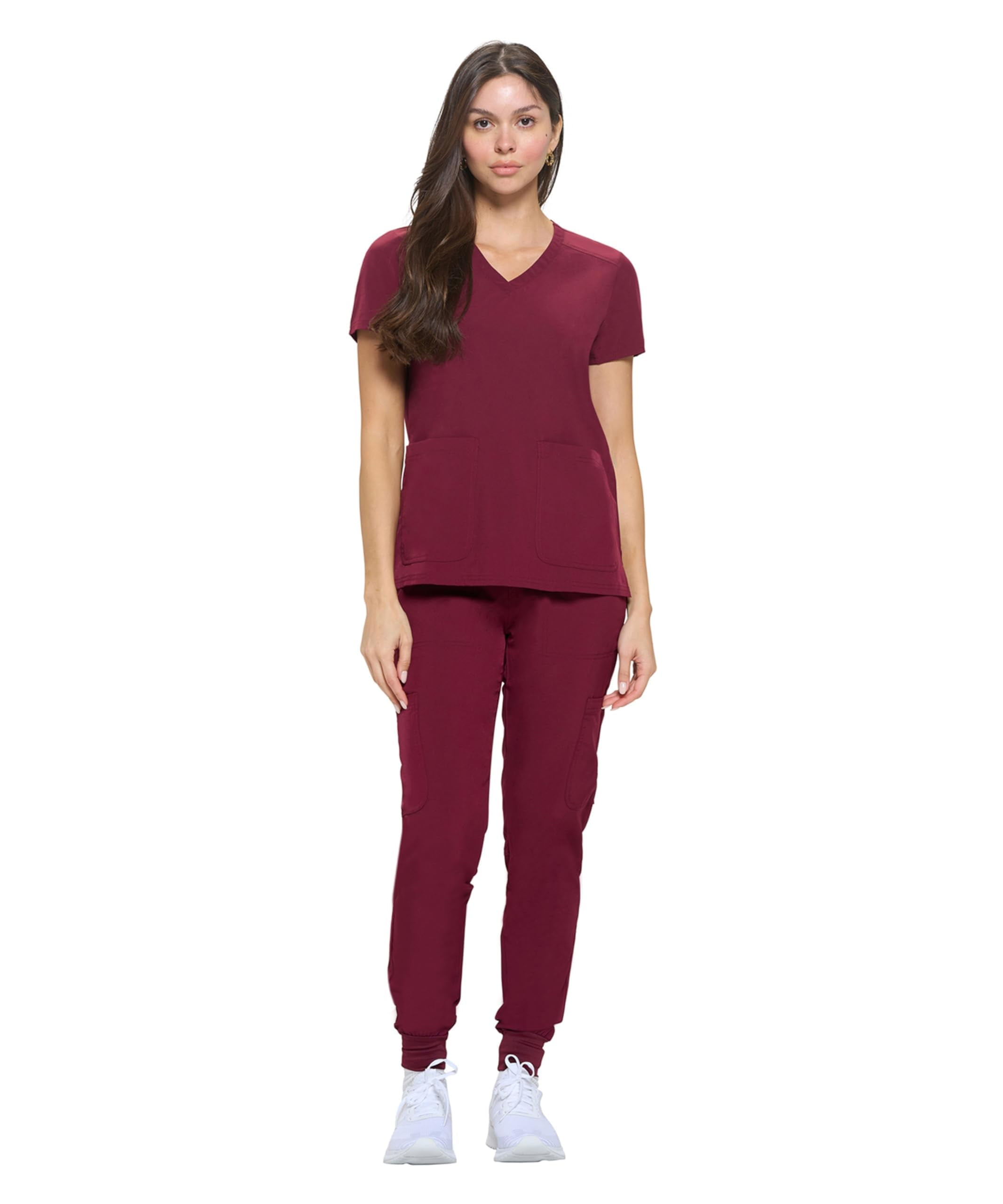 Natural Uniforms Womens Essential Cool Stretch Jogger Scrub Set (Medium