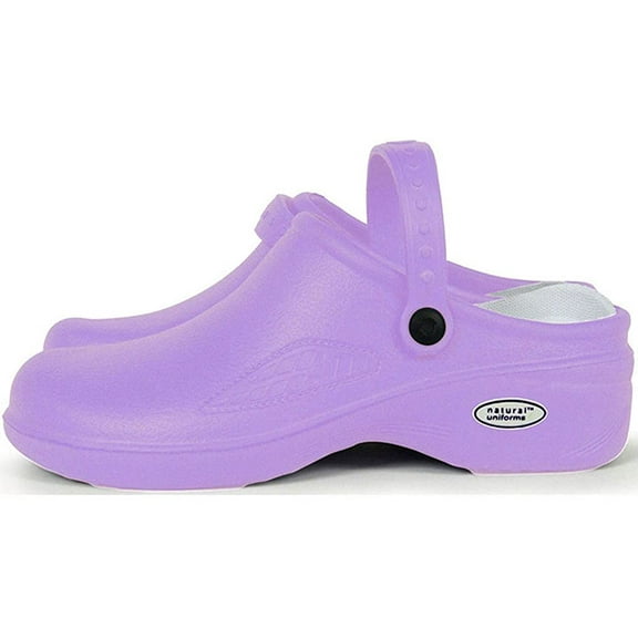 Natural Uniforms Womens Ultralite Clogs Lilac Size