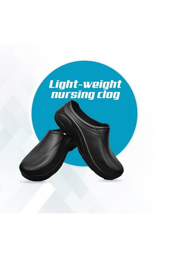 Womens Ultralite Strapless Clogs Black Size 9