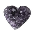 thumbnail image 1 of Natural Uruguayan Amethyst Heart-Shaped Cluster with Positive Energy Enhancing Spiritual Jewelry, Home Decor, and Gift for Collectors and Crystal Enthusiasts(2.36in), 1 of 5