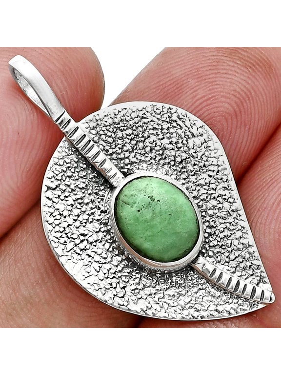 Natural Utah Variscite 925 Sterling Silver Pendant Jewelry P-1218 SDP157411