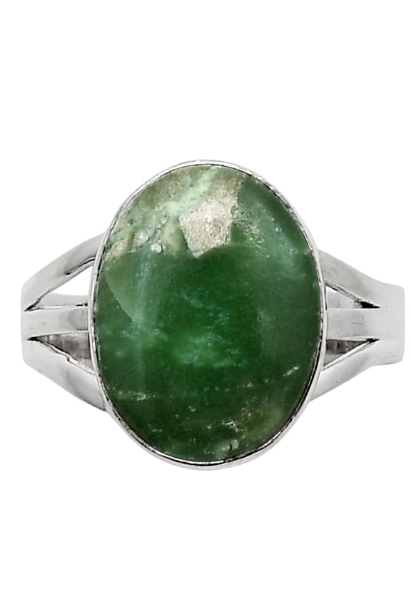 Natural Utah Variscite 925 Sterling Silver Ring s.10 Jewelry R-1003 SDR249911