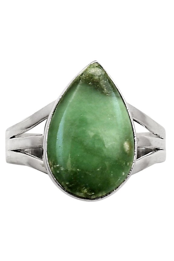 Natural Utah Variscite 925 Sterling Silver Ring s.10 Jewelry R-1003 SDR249948