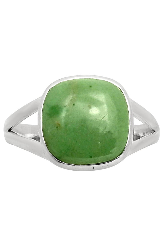 Natural Utah Variscite 925 Sterling Silver Ring s.10 Jewelry R-1005 SDR249203