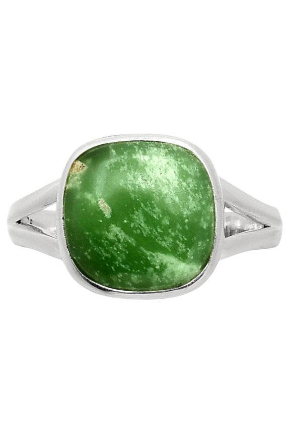 Natural Utah Variscite 925 Sterling Silver Ring s.10 Jewelry R-1005 SDR249217