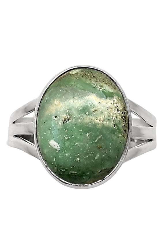 Natural Utah Variscite 925 Sterling Silver Ring s.9 Jewelry R-1003 SDR249902