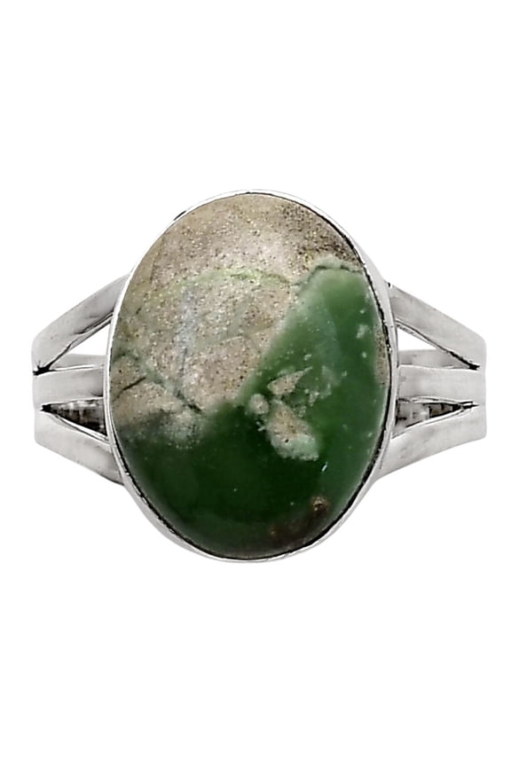 Natural Utah Variscite 925 Sterling Silver Ring s.9 Jewelry R-1003 SDR249904