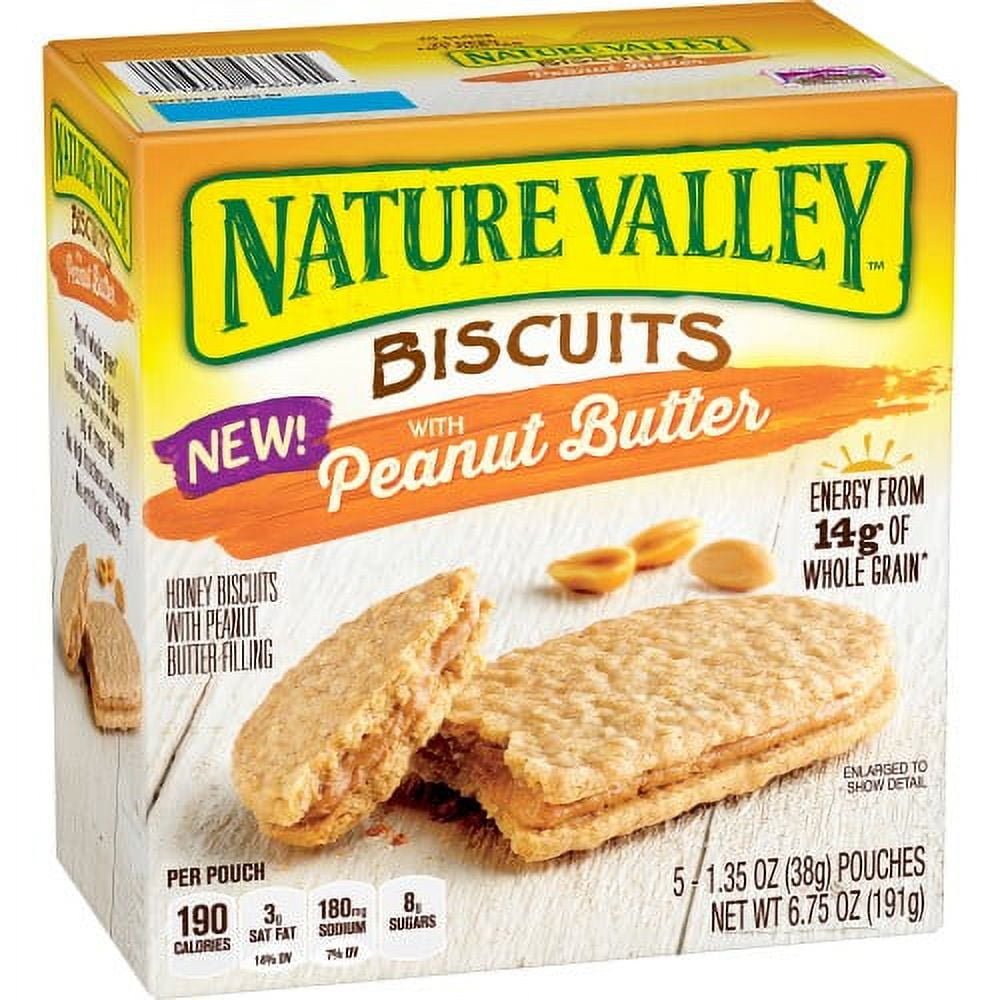Natural Valley Peanut Butter Biscuits (Pack of 4)