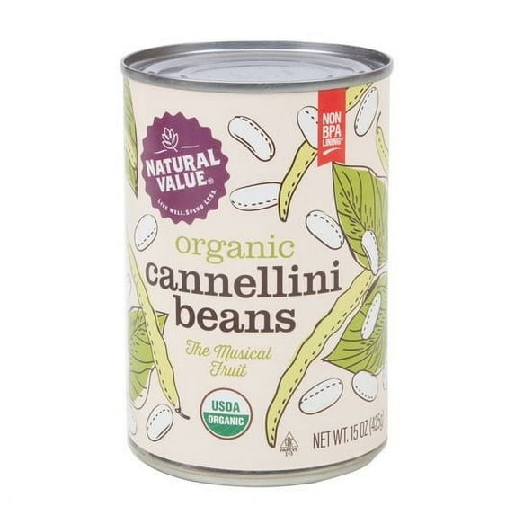 Natural Value Cannellini, Organic - 15 oz