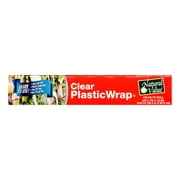 Natural Value Clear Plastic Wrap, 100 ft