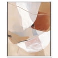 thumbnail image 1 of Natural Veil II Canvas Print Brown Art by Art Remedy, White Frame, 20 x 24, 1 of 6