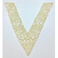 thumbnail image 1 of Natural Venice Lace "V" Shaped Yoke (11" Across X 10" High) - 2 PCS, 1 of 1