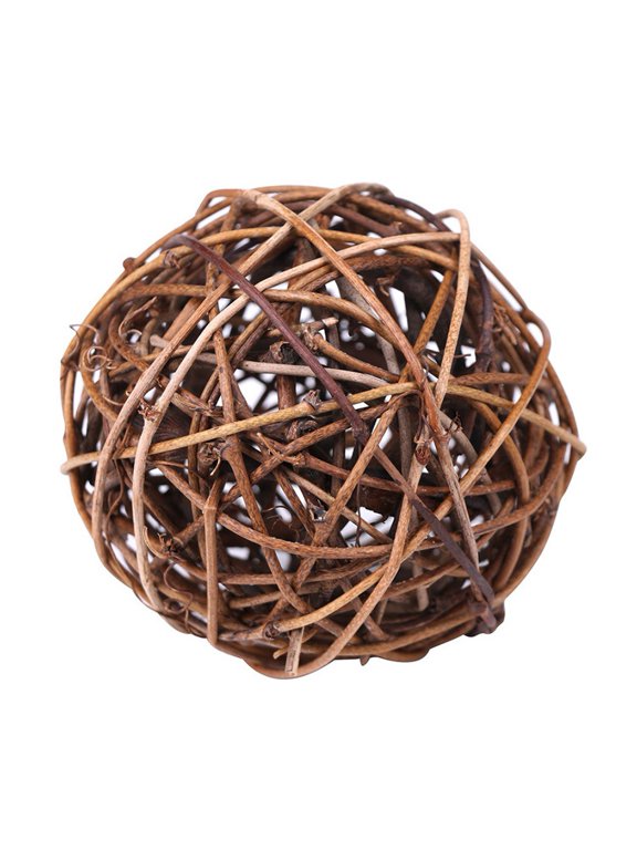 Natural Vine Balls, Primary Color Christmas Celebration Natural Vine Balls Decor for wedding, Birthday Party Decoration, Christmas, Holiday, Family, Party, Office etc.