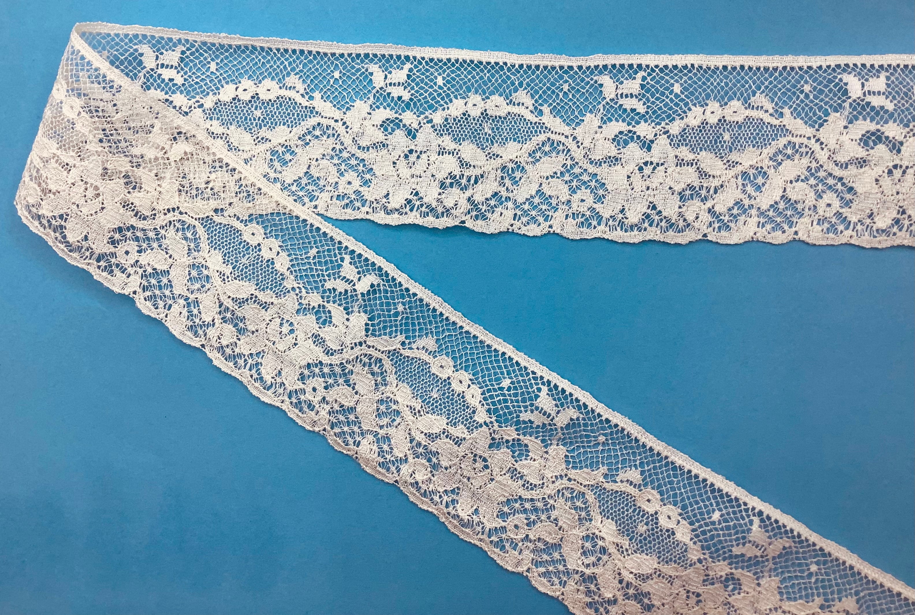 Natural Vintage 2" 100% Cotton Lever Lace