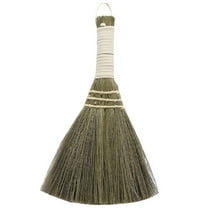 Natural Vintage Style Corn Broom - Soft Sweep for Home,Garage,Hallway,Kitchen,Indoor Outdoor