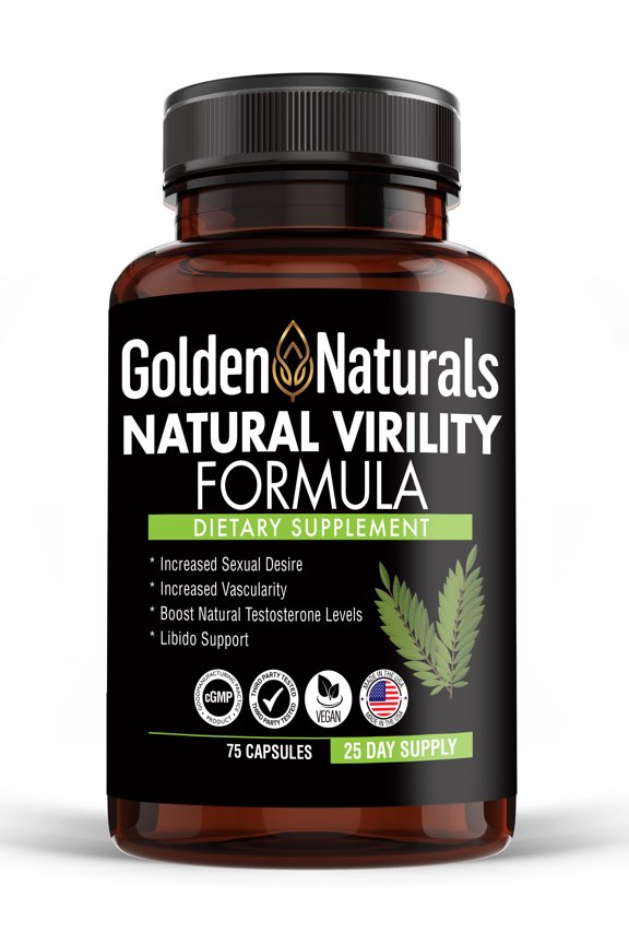 Natural Virility Formula, 75 ct For Libido Support