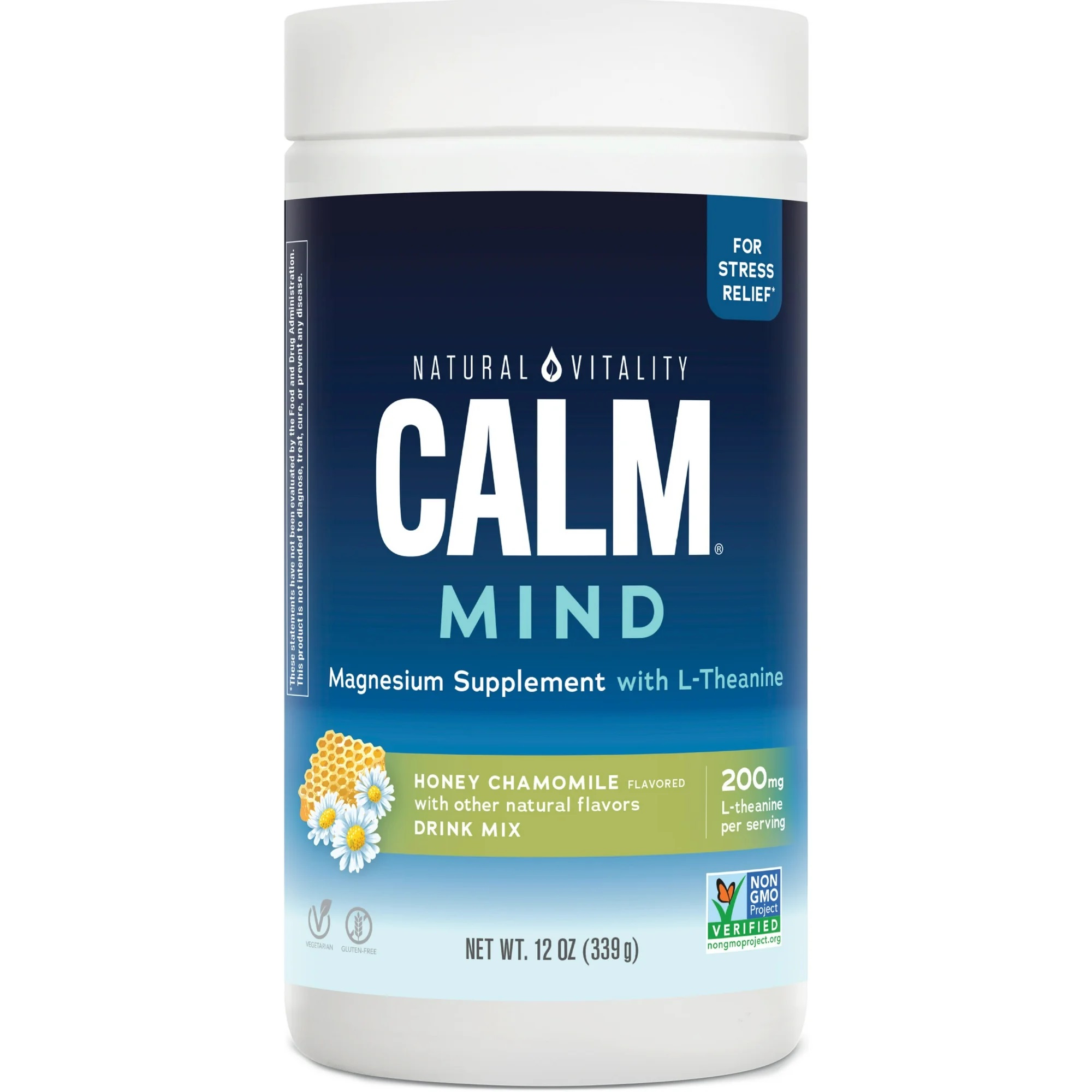 カムイピリカ12kg（3kg×4袋） Natural Vitality CALM Mind Magnesium, 12 oz, Honey Chamomile