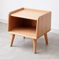 thumbnail image 1 of Solid Wood - Rounded Edges for Safety - Bedroom - Retro Nightstand with Character, 1 of 5